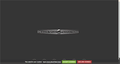 Desktop Screenshot of dragonsparkproductions.com